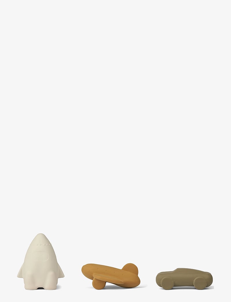 Liewood - Jacob Bath Toys 3-Pack - vannimänguasjad - golden caramel multi mix - 0