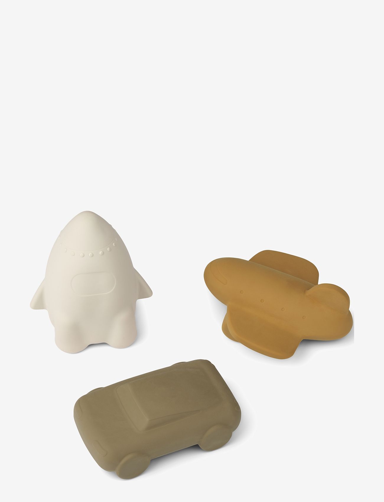 Liewood - Jacob Bath Toys 3-Pack - bath toys - golden caramel multi mix - 1