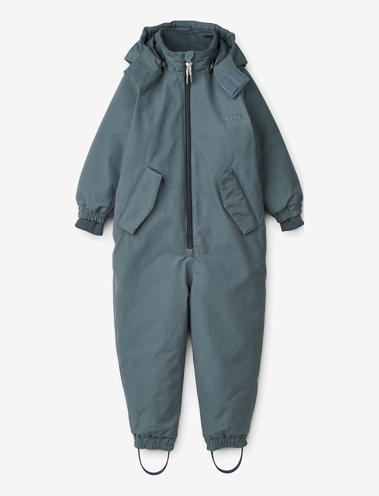 Liewood - Sne snowsuit - whale blue - 0