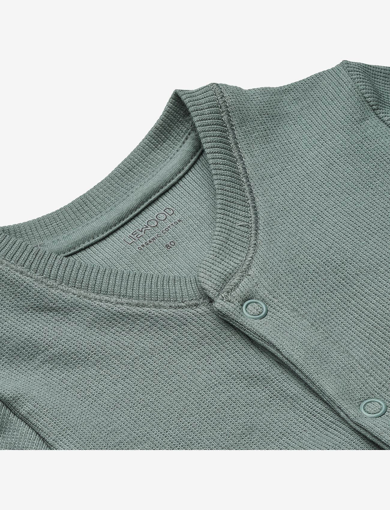 Liewood - Birk pyjamas jumpsuit - blue fog - 2