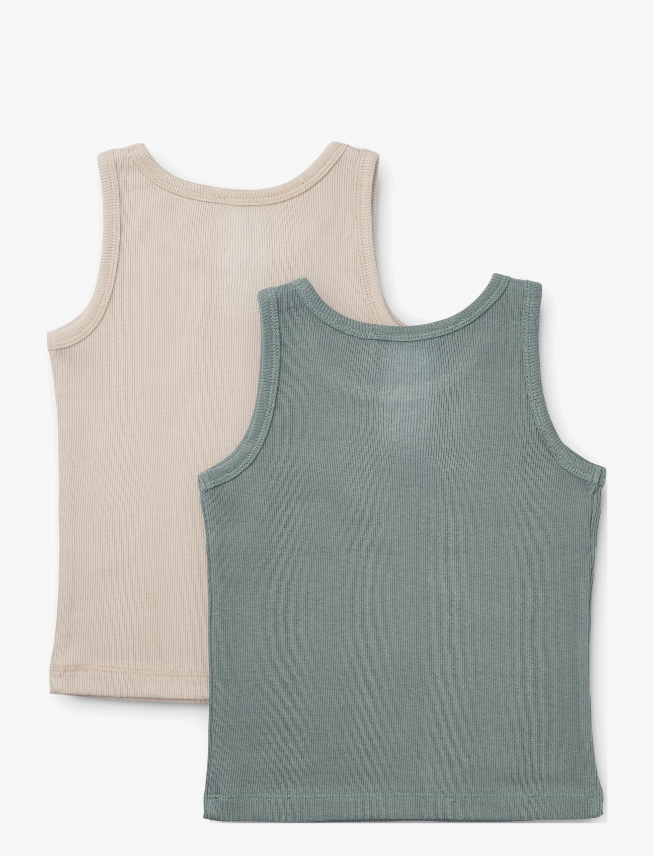 Liewood - Faris tank top 2-pack - blue fog/sandy mix - 2