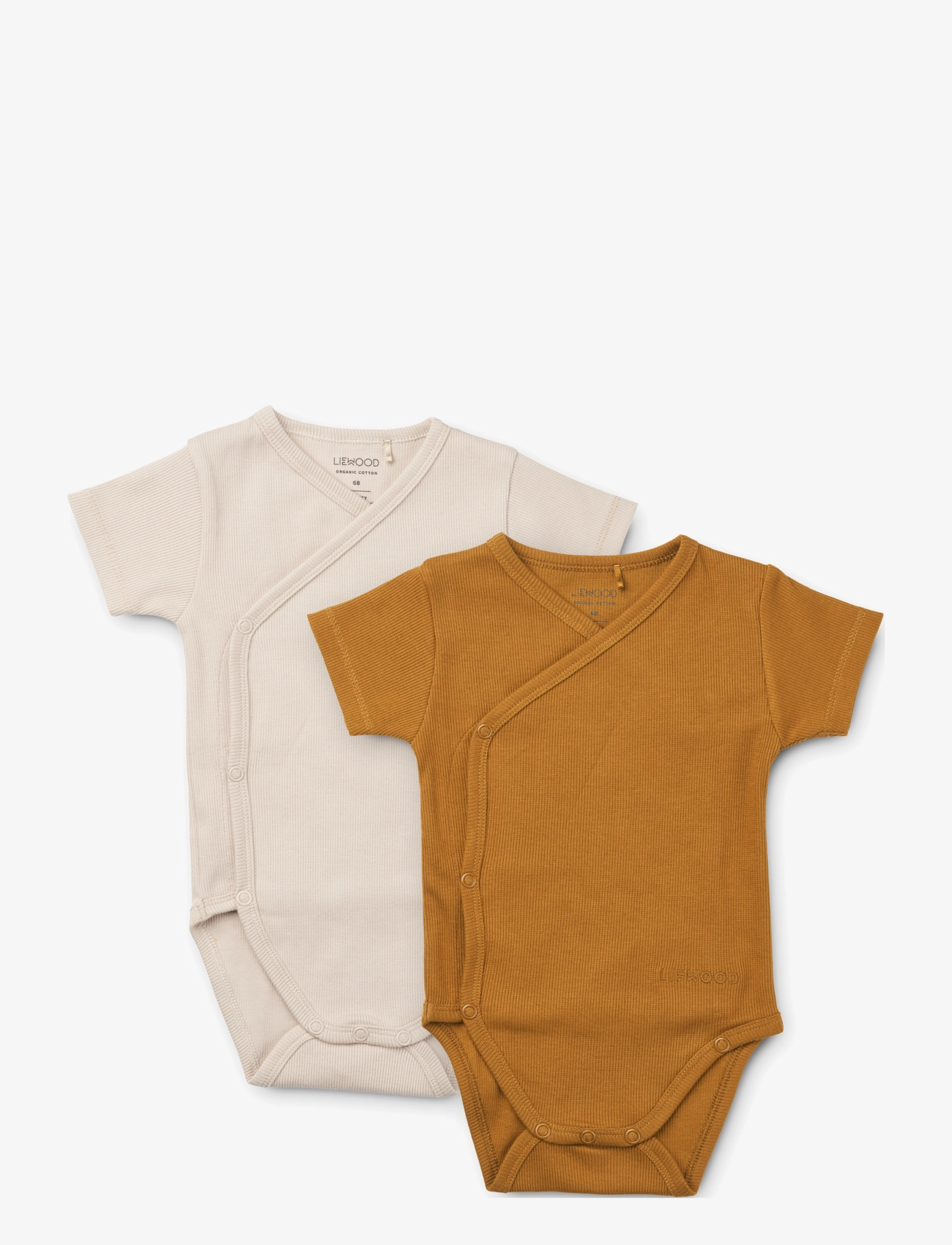 Hali body stocking ss 2-pack - GOLDEN CARAMEL / SANDY MIX