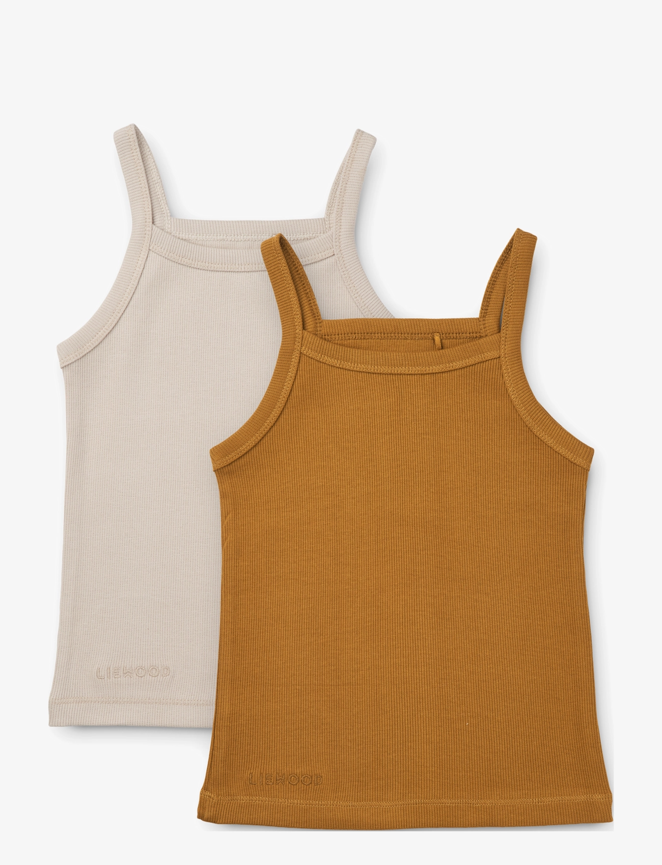 Naomi singlet 2-pack - GOLDEN CARAMEL/SANDY MIX
