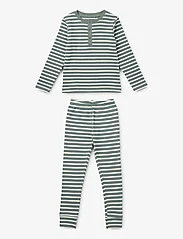 Liewood - Wilhelm pyjamas set - zestawy - y/d stripe - 0