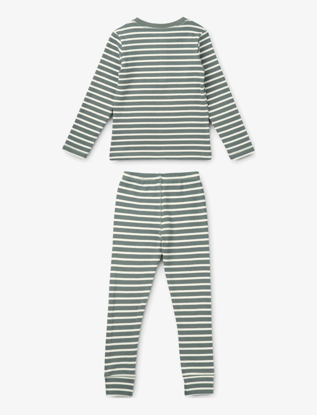 Liewood - Wilhelm pyjamas set - pyjamasset - y/d stripe - 1