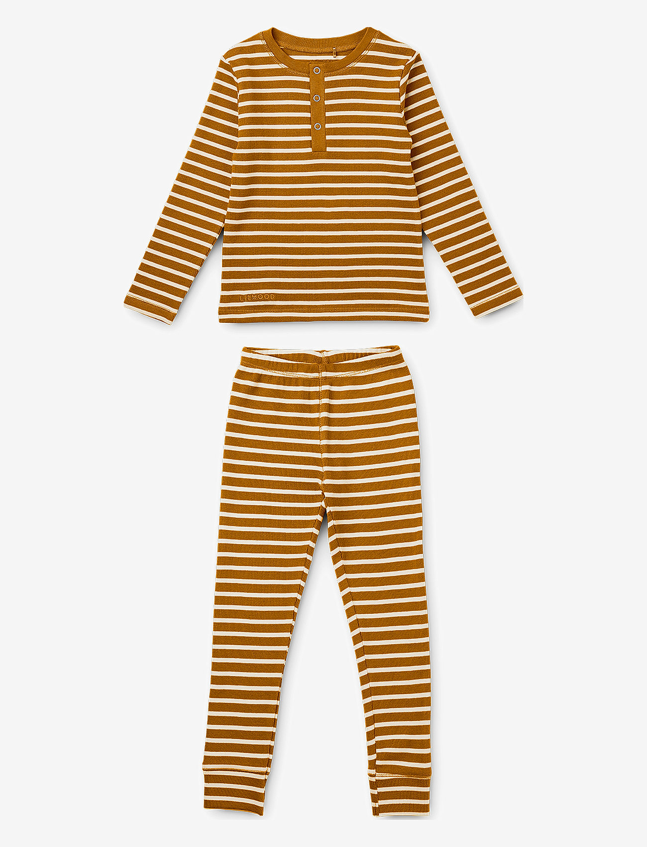 Liewood - Wilhelm pyjamas set - y/d stripe - 0
