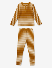 Liewood - Wilhelm pyjamas set - pyjamasset - y/d stripe - 0