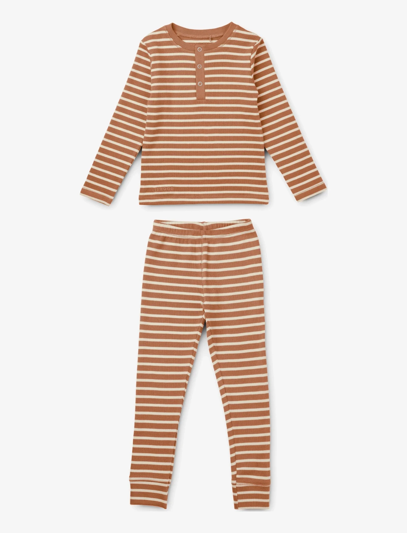 Liewood - Wilhelm pyjamas set - sets - y/d stripe - 0