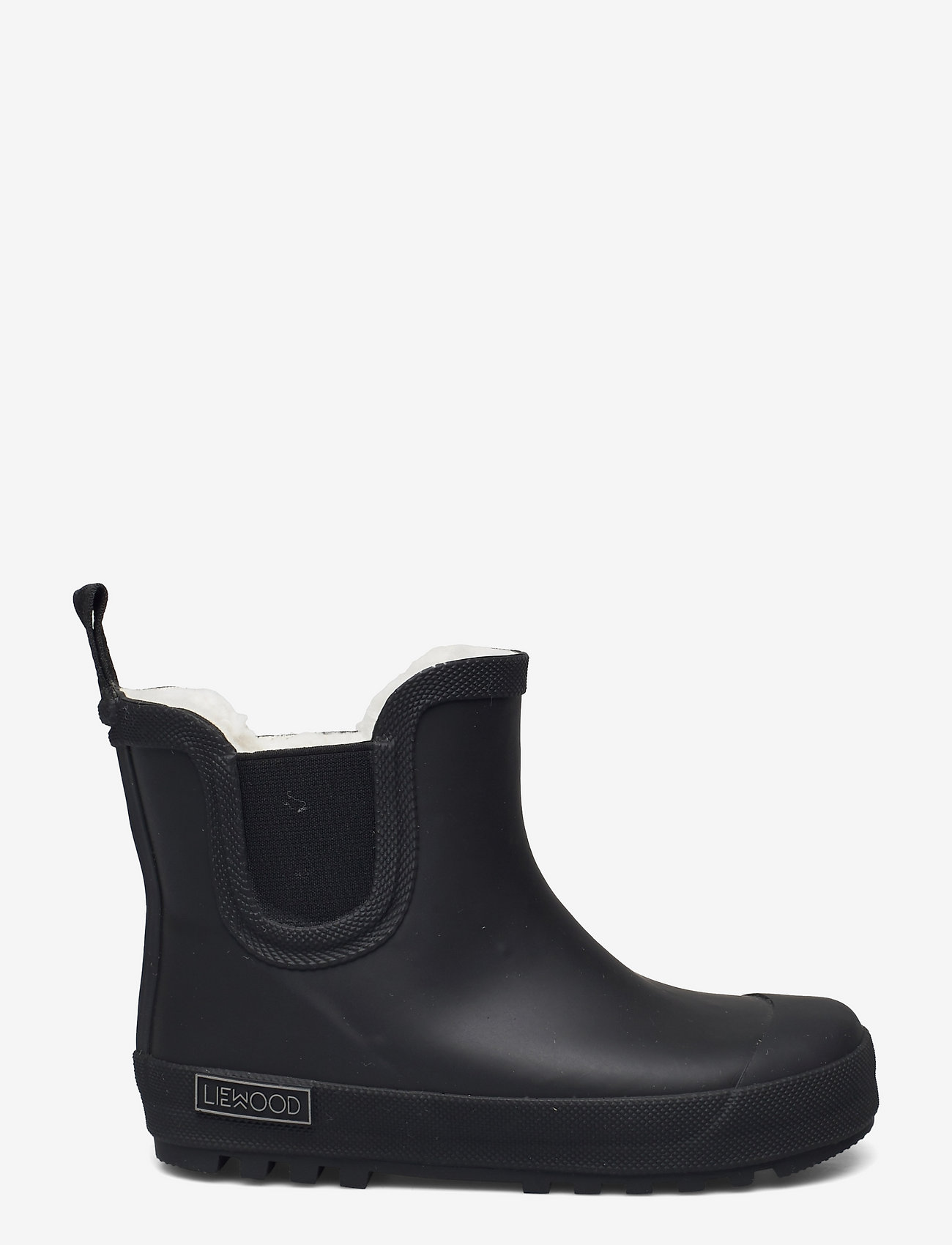 Liewood - Ziggy thermo rainboot - lined rubberboots - black - 1