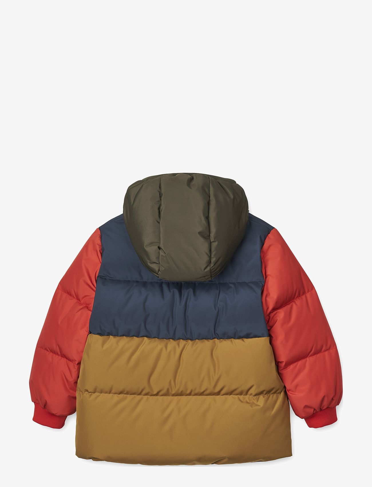 Liewood - Palle Puffer Down Jacket - army brown multi mix - 1