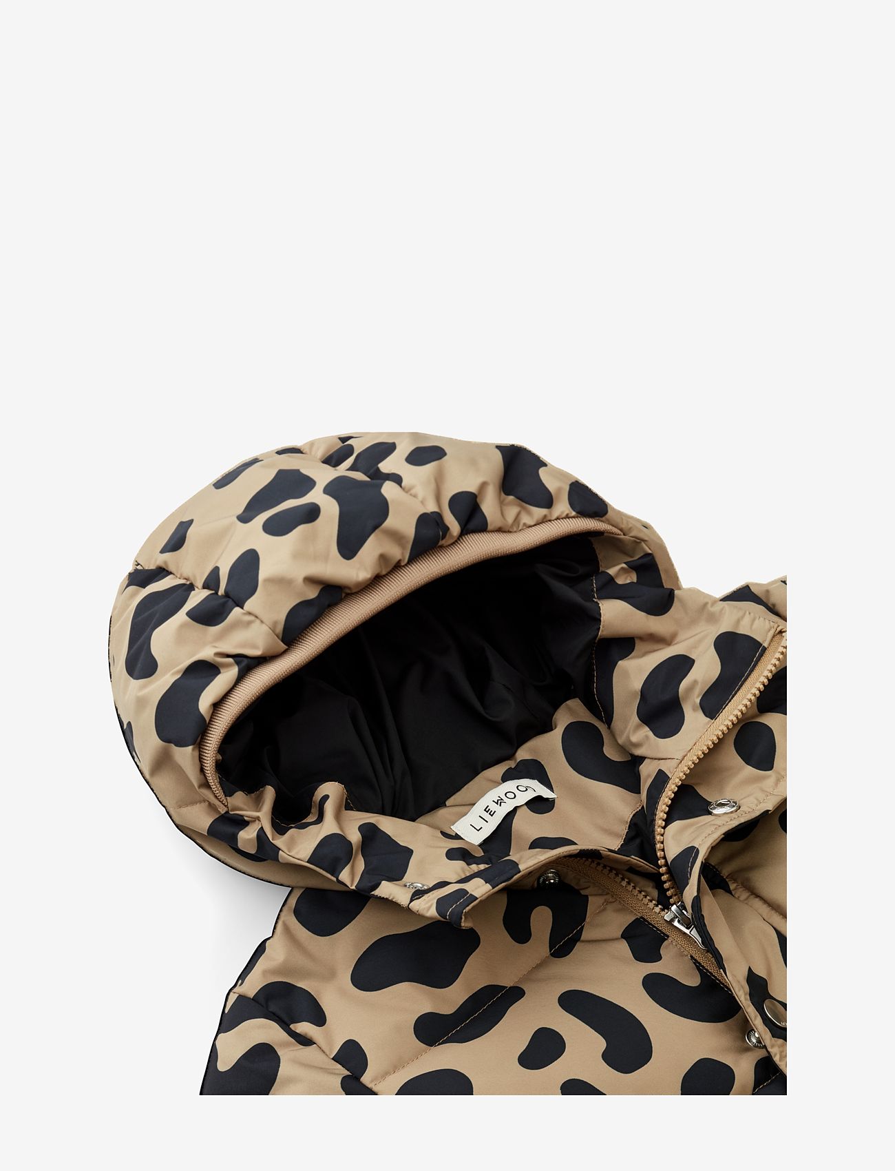 Liewood - Palle Puffer Down Jacket - mega leo / oat mix - 4