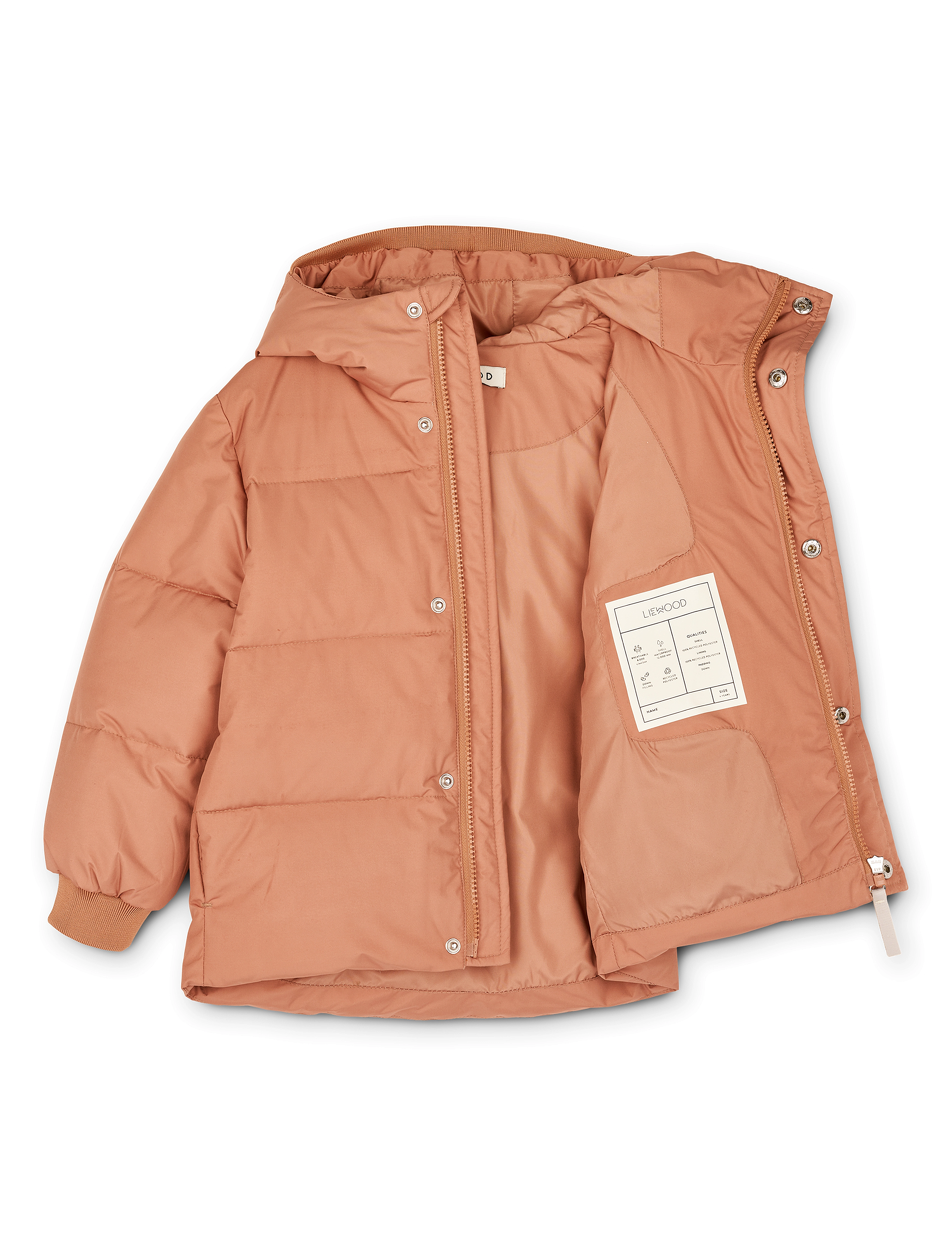 Liewood - Palle Puffer Down Jacket - tuscany rose - 4