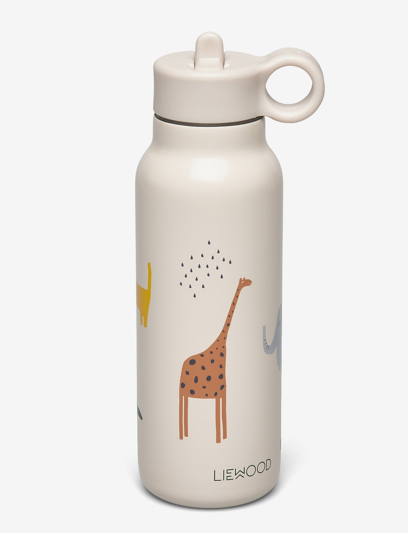Liewood - Falk Water Bottle 350 ml - water bottles - safari sandy mix - 0