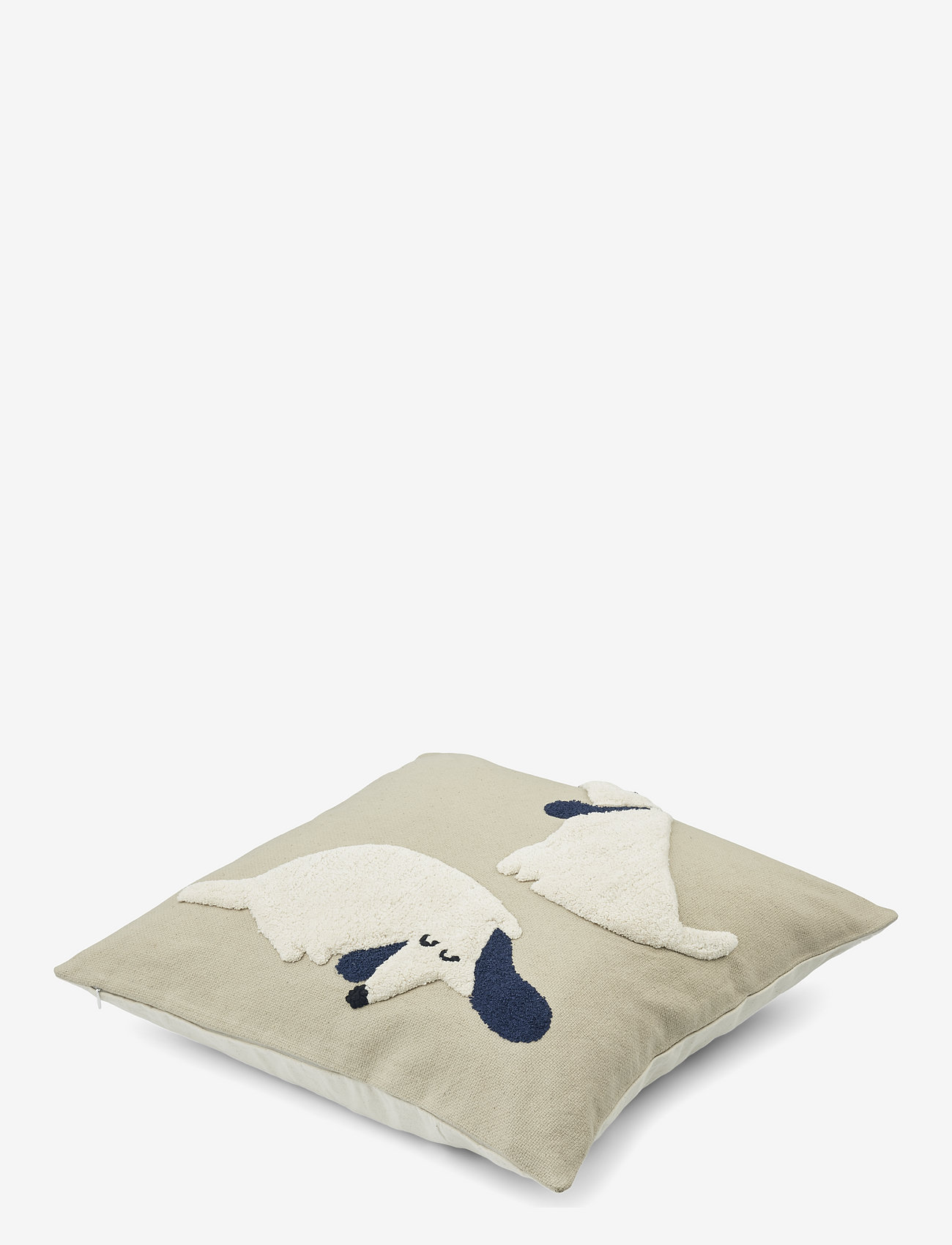 Liewood - Belton pillow - dog / oat mix - 1