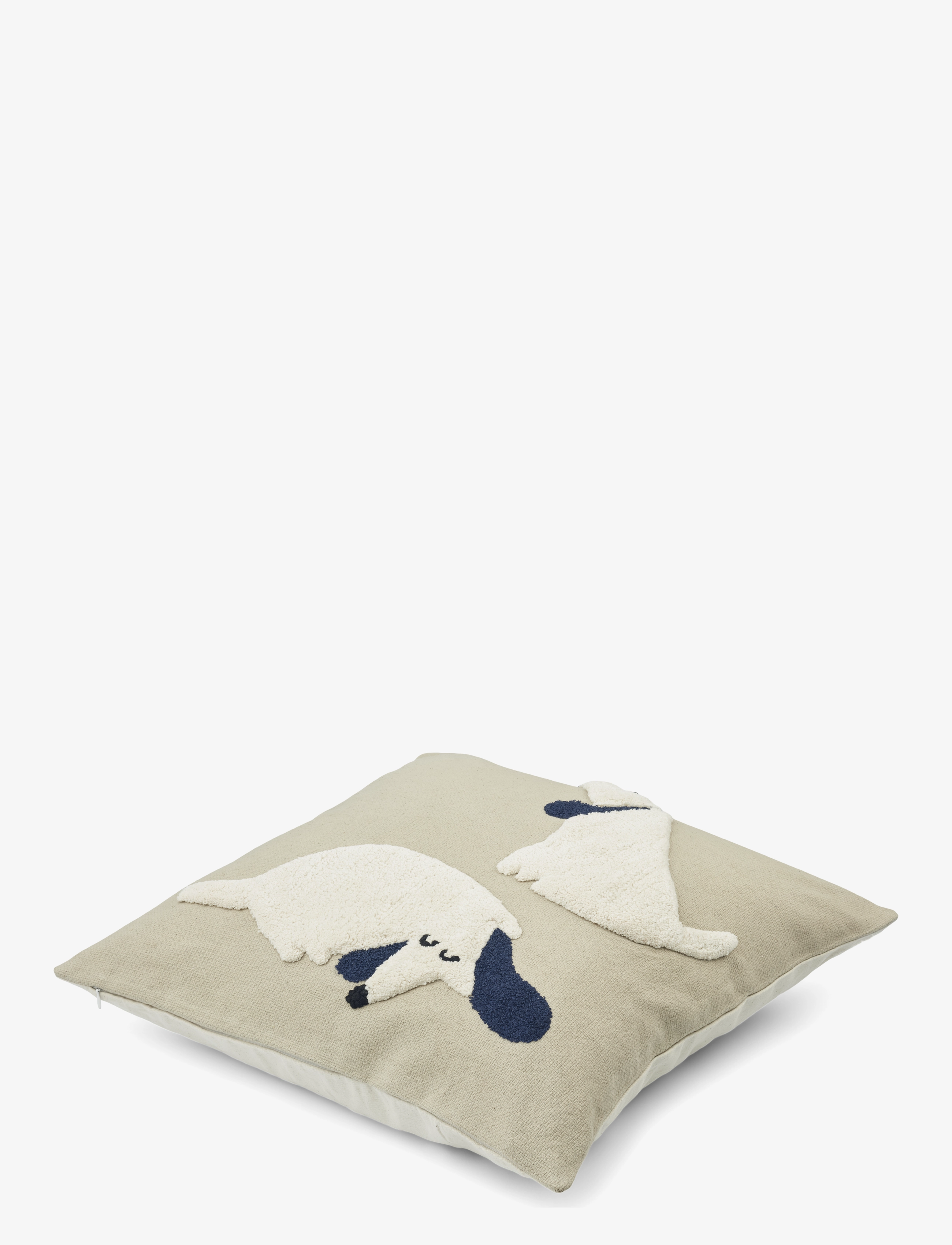Liewood - Belton pillow - dog / oat mix - 1
