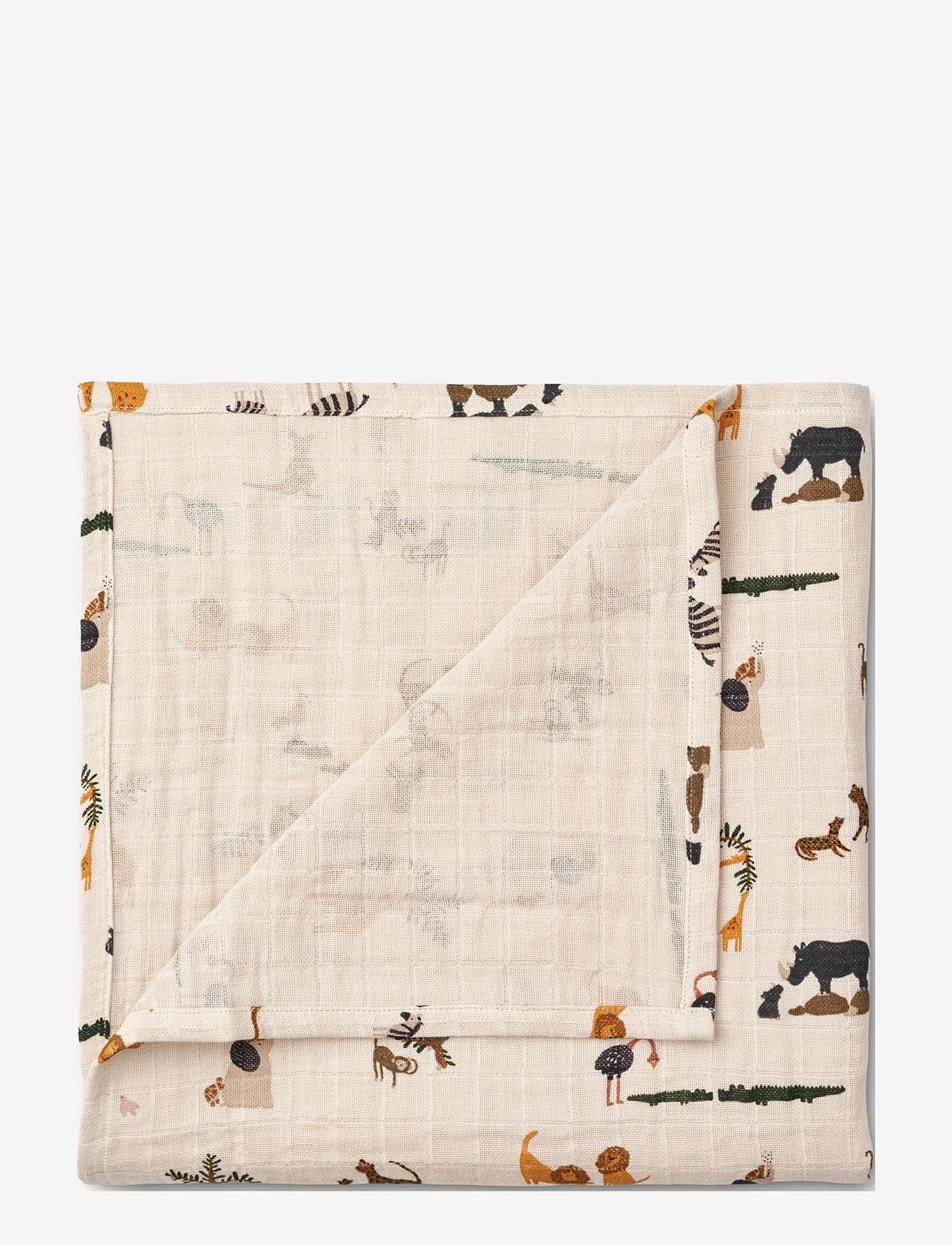 Liewood - Ben muslin swaddle print - all together sandy - 1