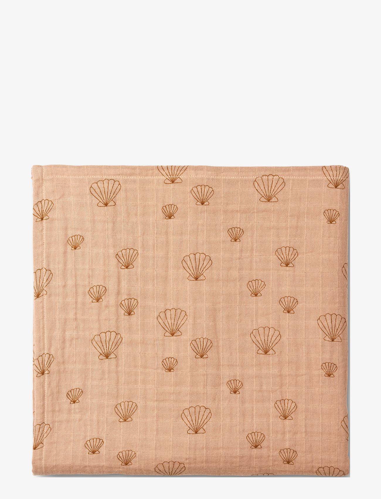 Liewood - Ben muslin swaddle print - seashell pale tuscany - 0