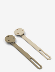 Liewood - Willow pacifier strap 2-pack - fopspeen clips - dune/koala mix - 1