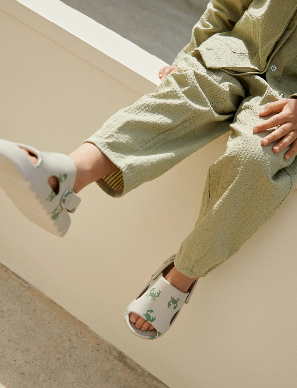 Liewood - Morris Sandals - sandalen - crab / sandy - 0