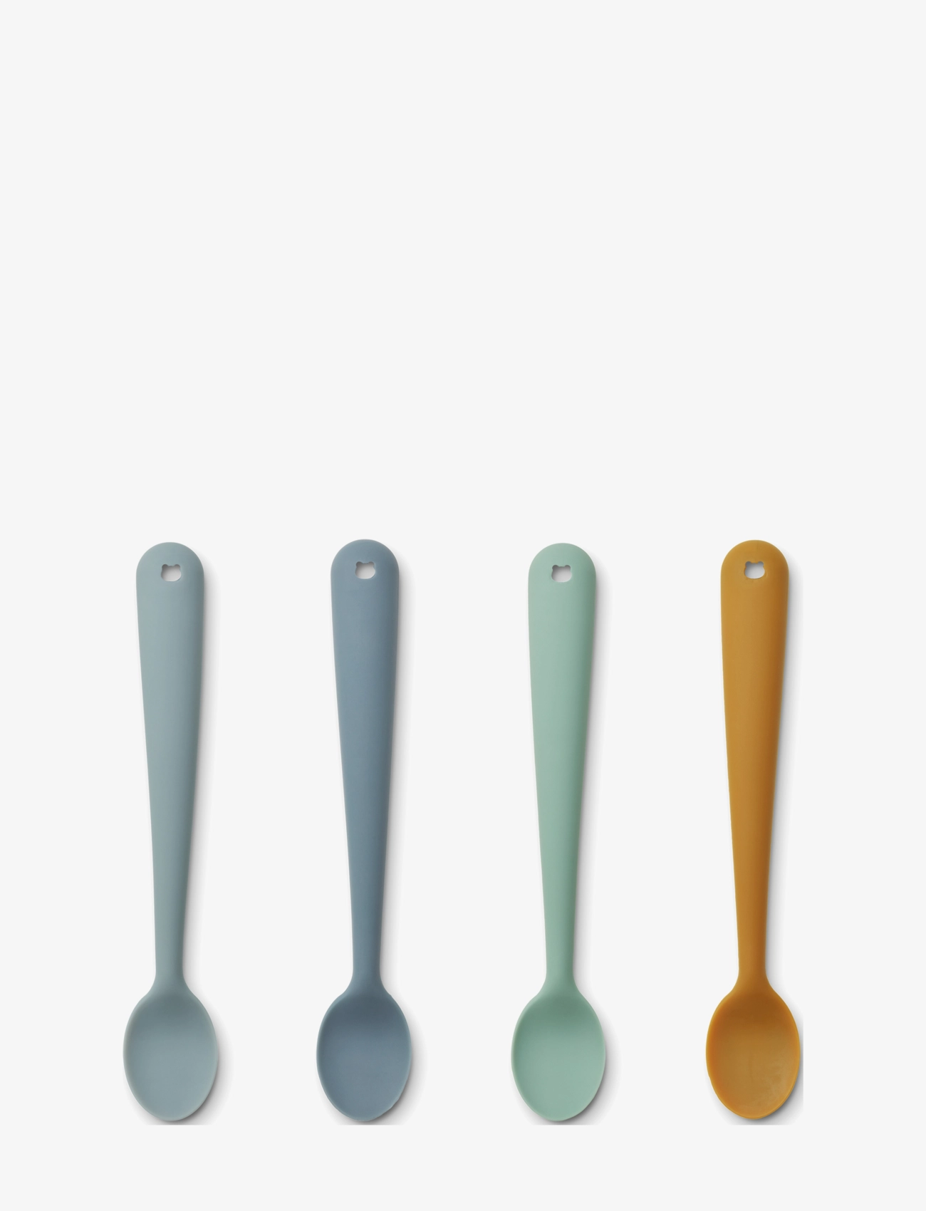 Liewood Siv Feeding Spoon 4-Pack - Blue - L16.8CM