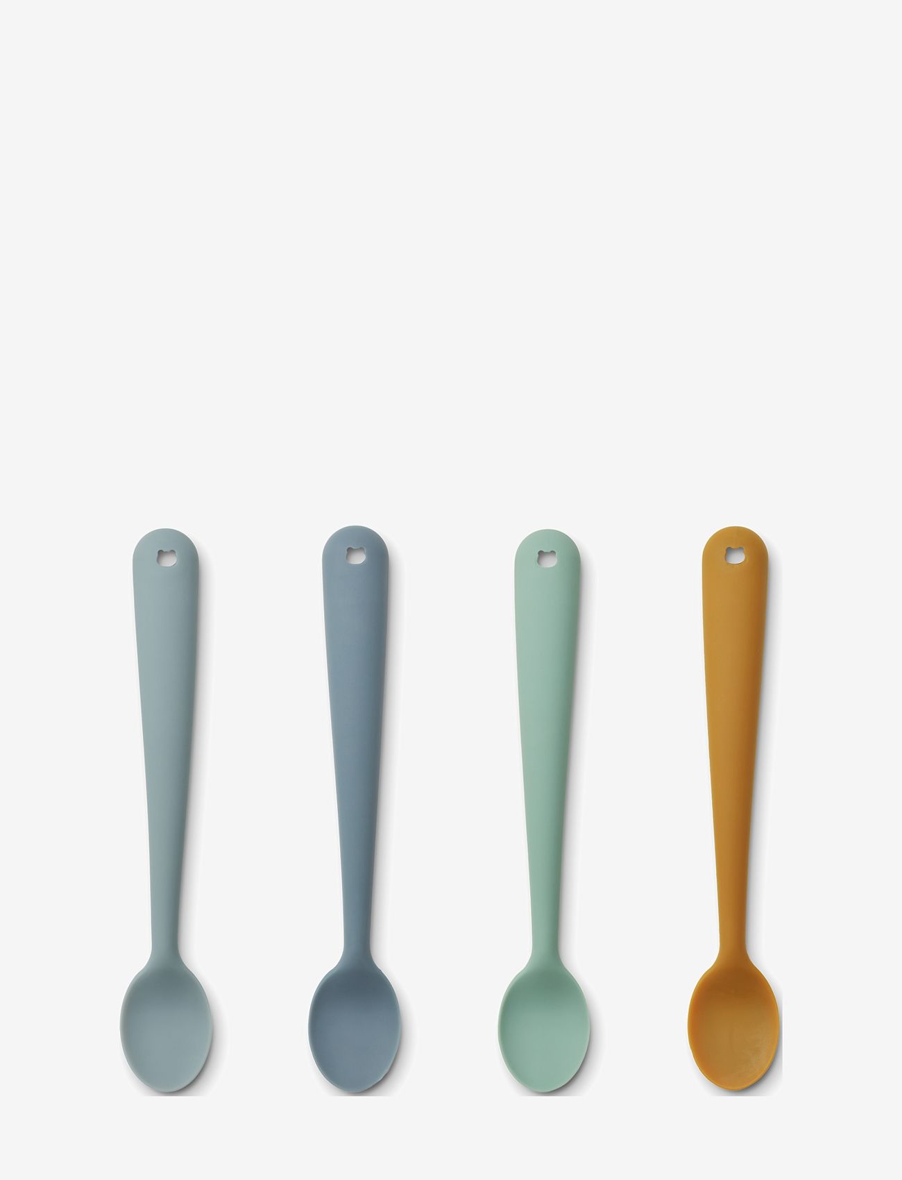Liewood - Siv Feeding Spoon 4-Pack - sztućce - blue multi mix - 0