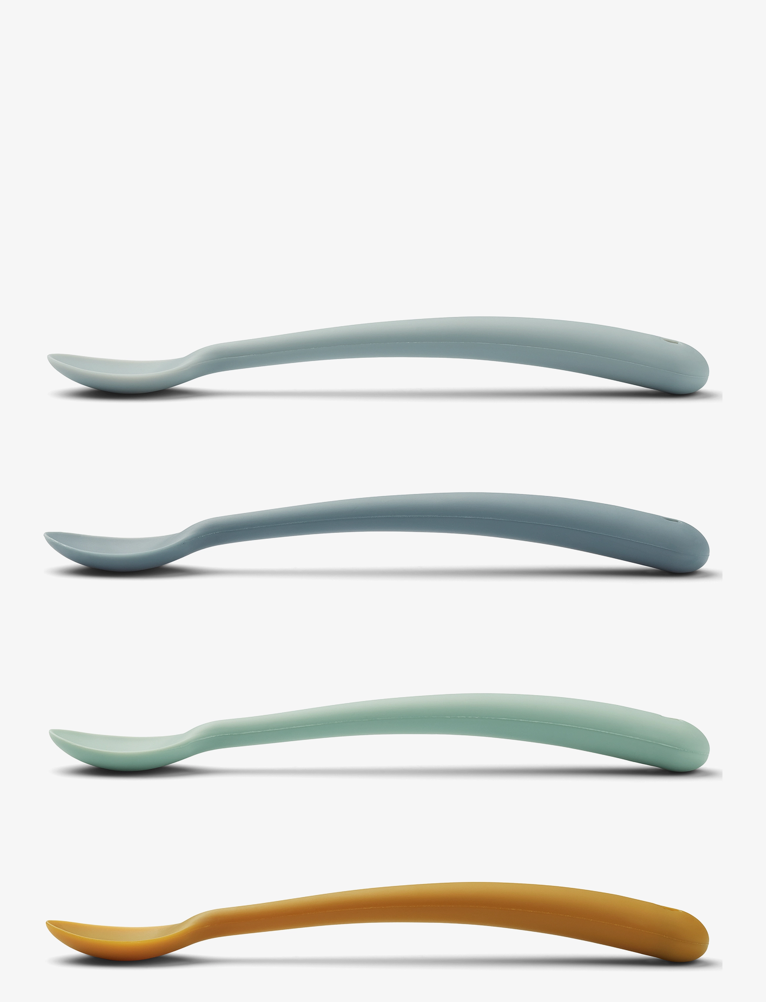 Liewood - Siv Feeding Spoon 4-Pack - couverts - blue multi mix - 1