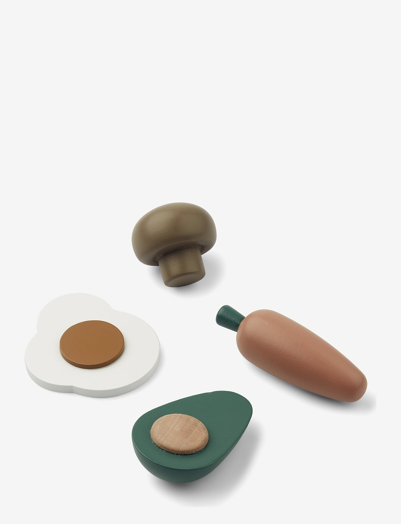 Liewood - Fernandes Play Food - legemad & legekager - garden green multi mix - 2