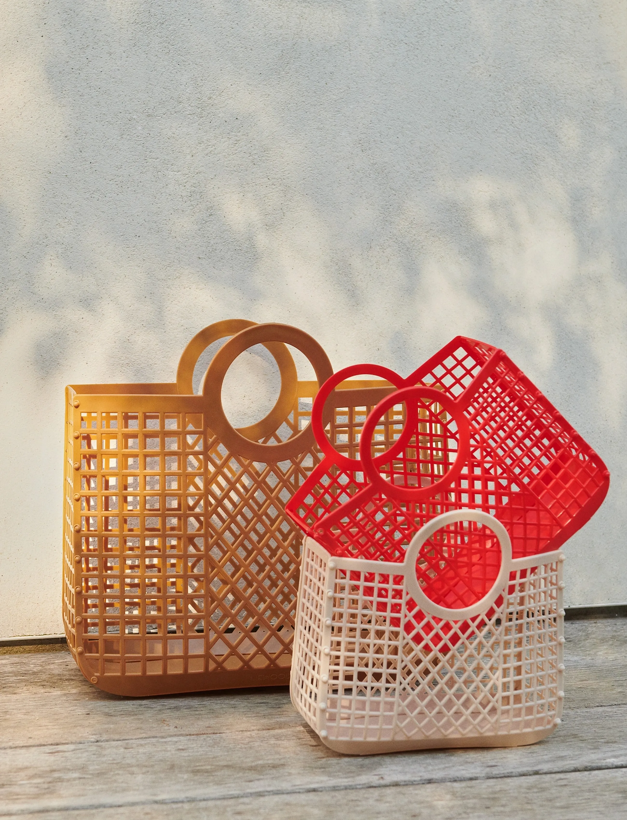 Liewood Samantha Basket, One Size, Storage, Rosa - Storage Baskets, Kinder