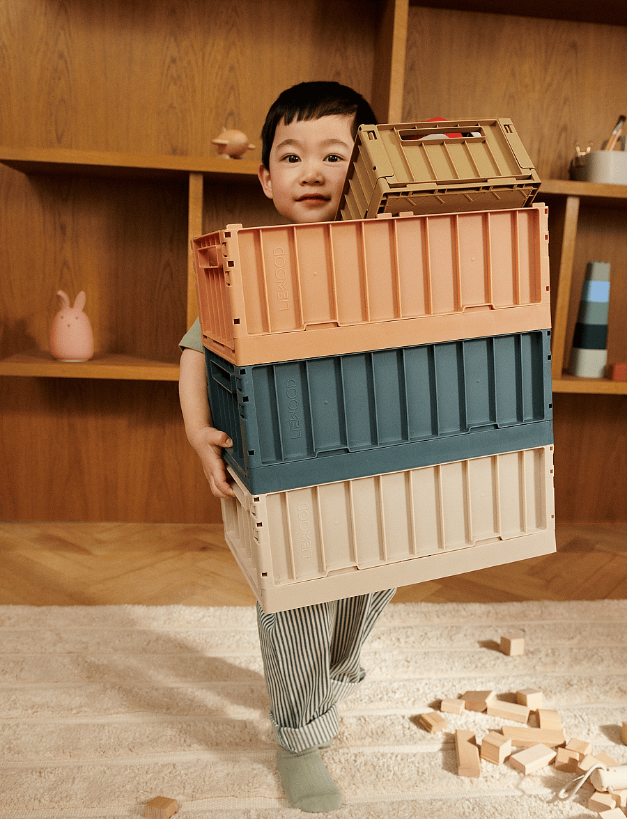 Liewood - Weston Storage Box L - aufbewahrungsboxen - sandy - 0