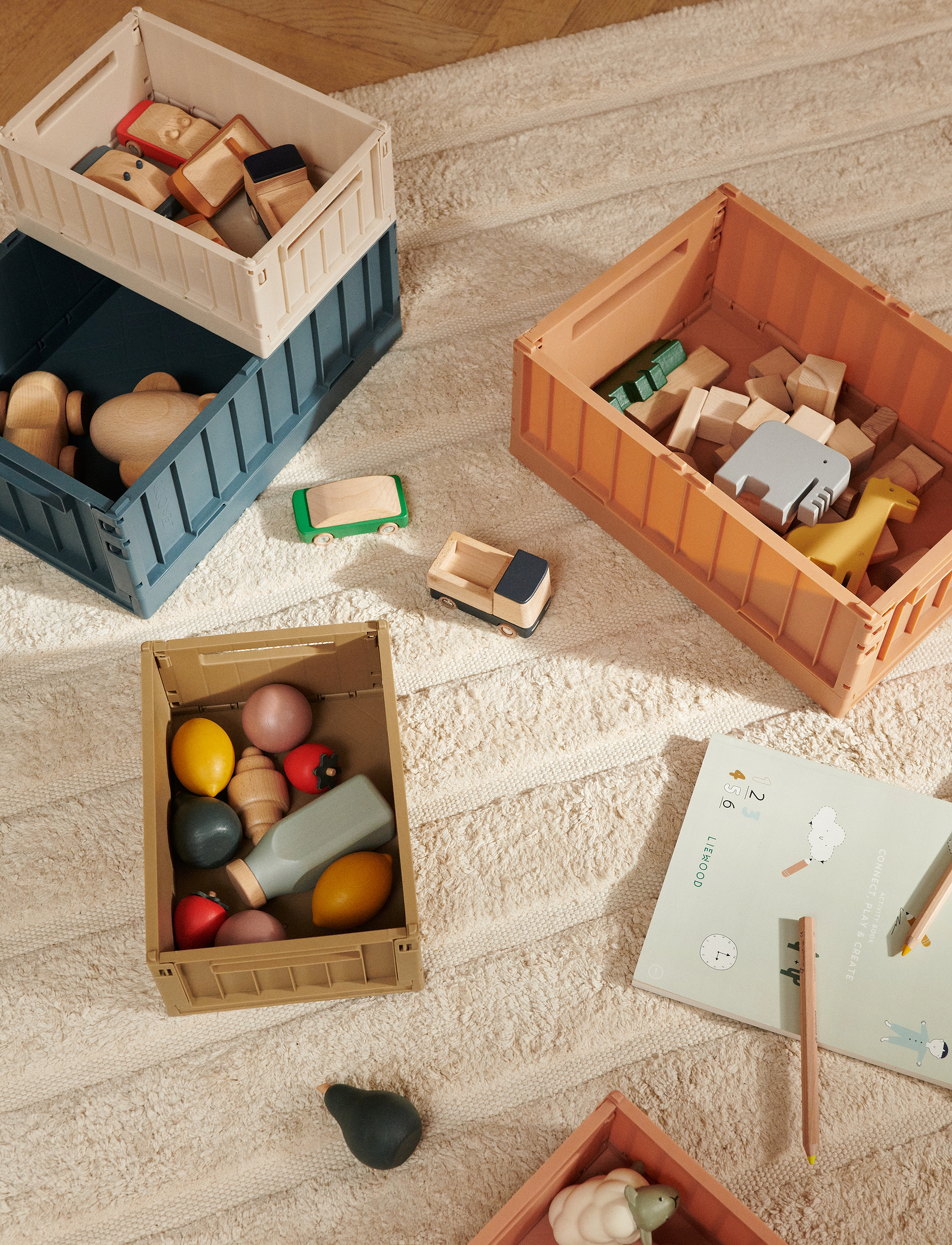 Liewood - Weston Storage Box L - aufbewahrungsboxen - tuscany rose - 3