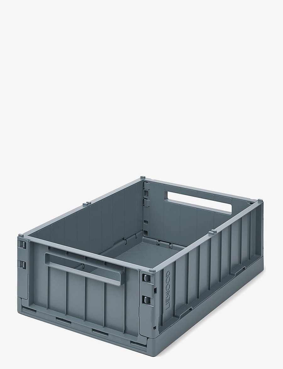 Liewood - Weston Storage Box L - förvaringslådor - whale blue - 0