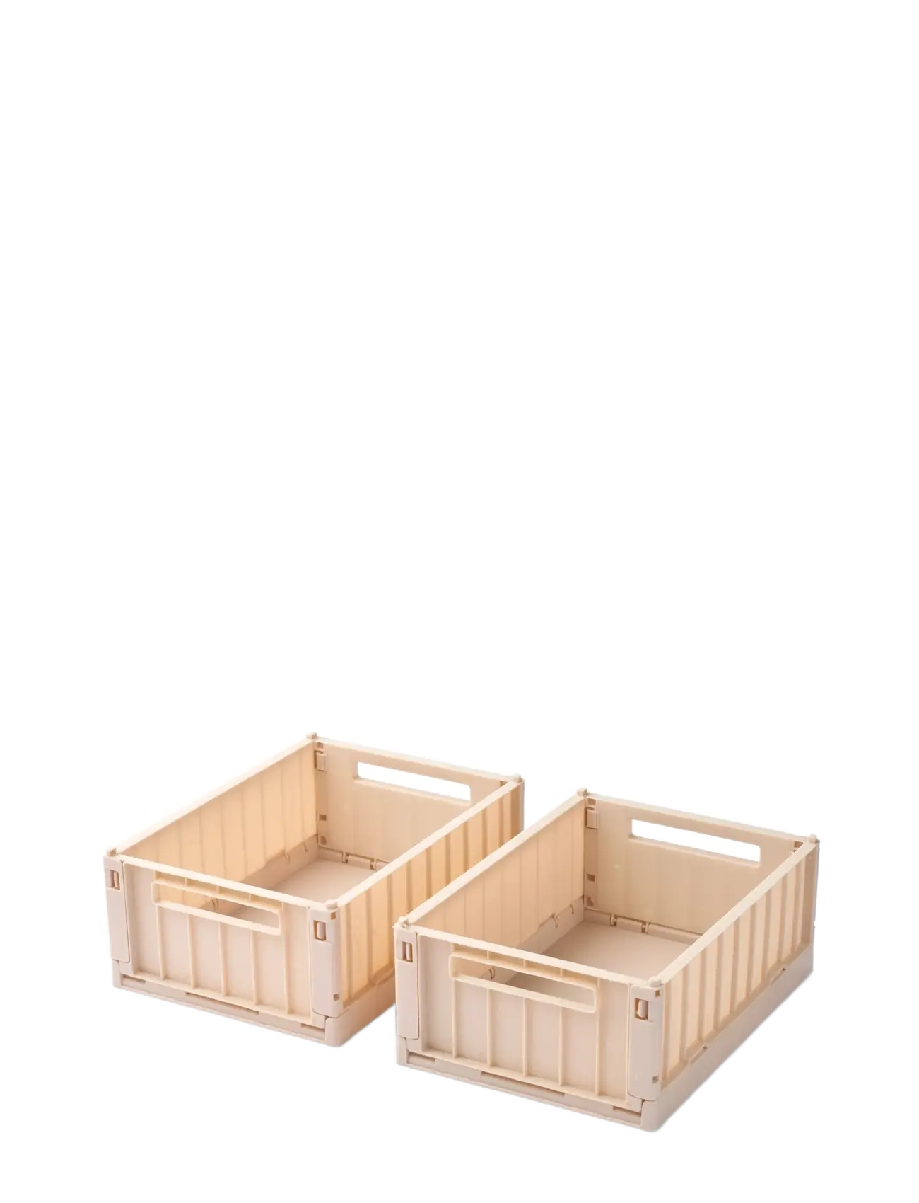 Liewood Weston Storage Box S 2-Pack, Opbevaringskasse, Creme, Str: ONE SIZE