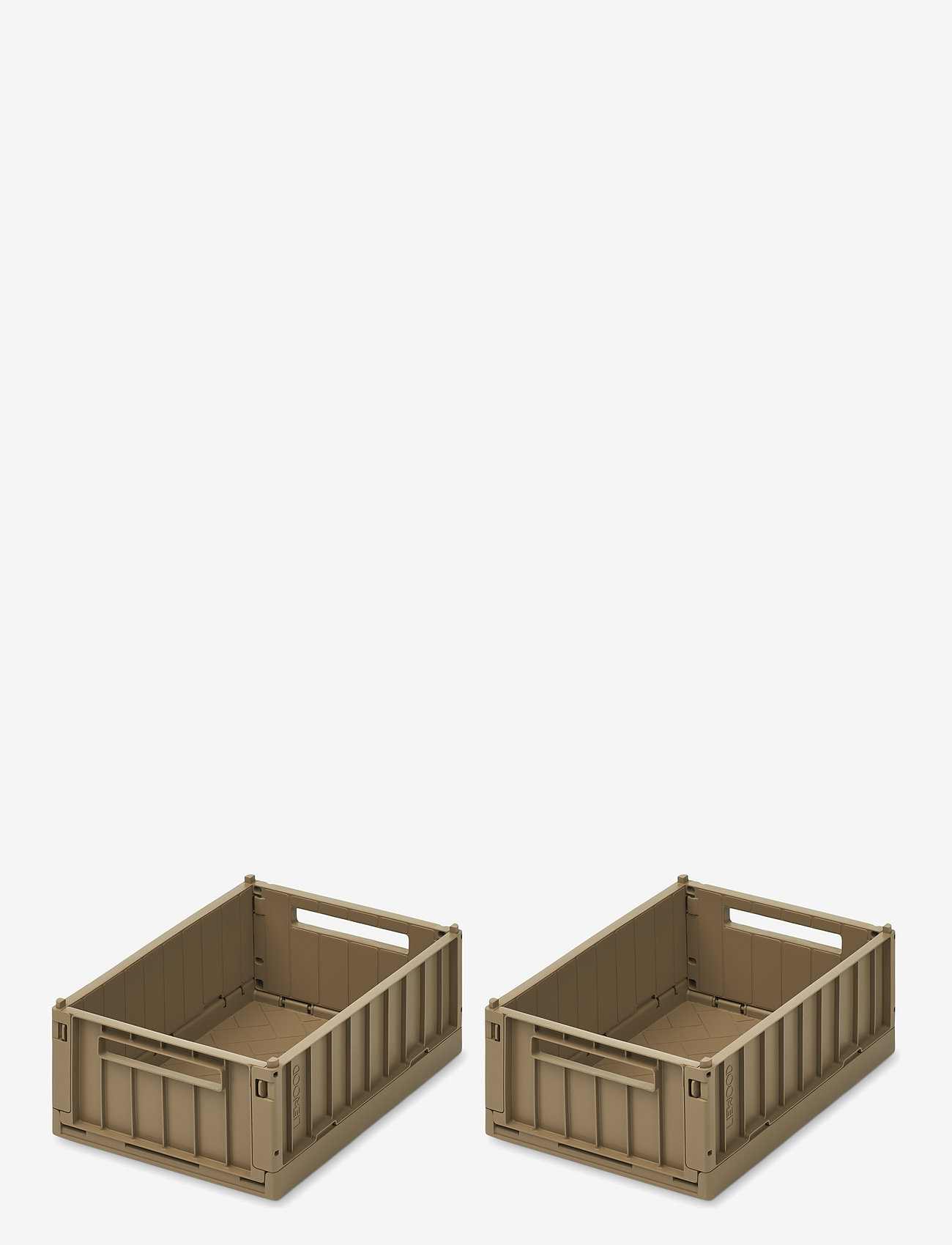 Liewood - Weston Storage Box S 2-pack - hoiukastid - oat - 1