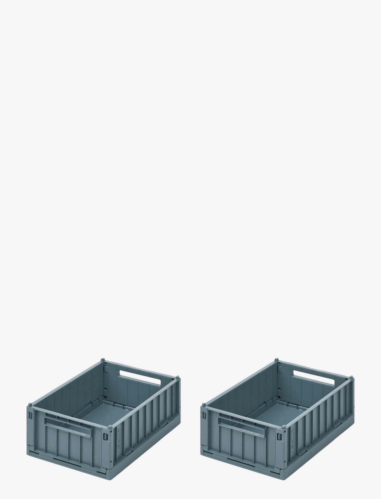 Liewood Weston Storage Box S 2-Pack, One Size, Storage, Blau - Boxes, Kinder