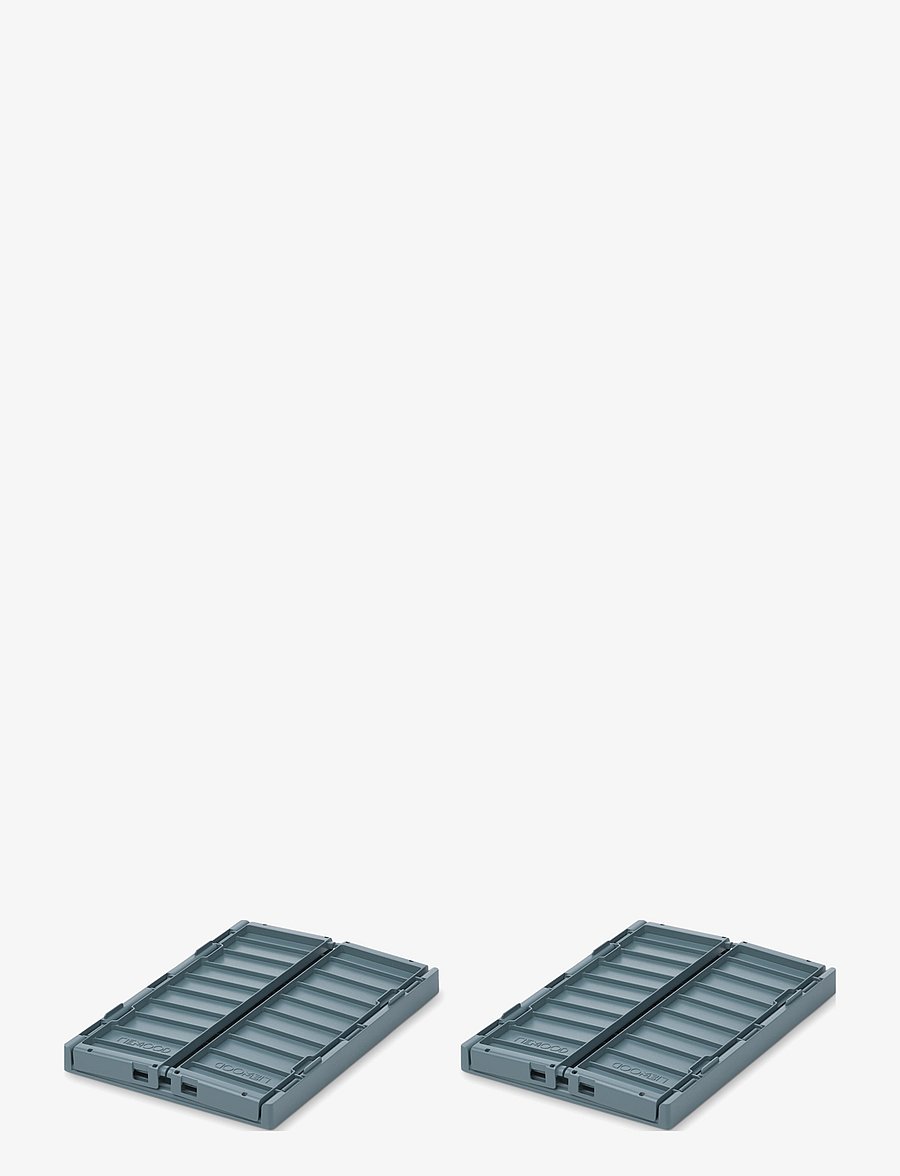 Liewood - Weston Storage Box S 2-pack - storage boxes - whale blue - 2