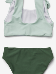 Liewood - Bow bikini set - bikinis - dusty mint/garden green mix - 1