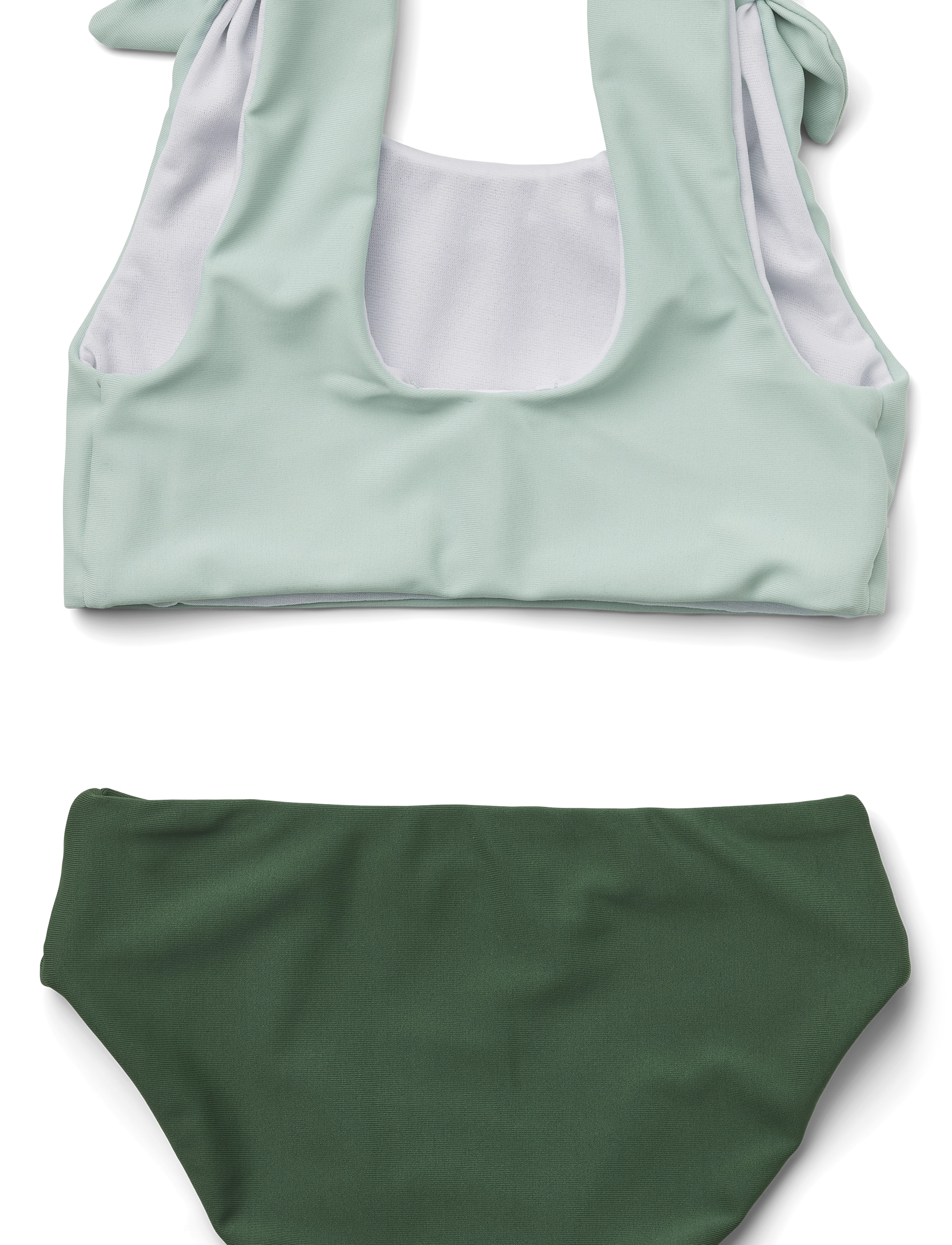 Liewood - Bow bikini set - dusty mint/garden green mix - 1