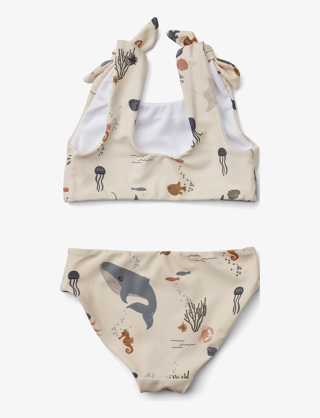 Liewood - Bow bikini set - sea creature/sandy mix - 1