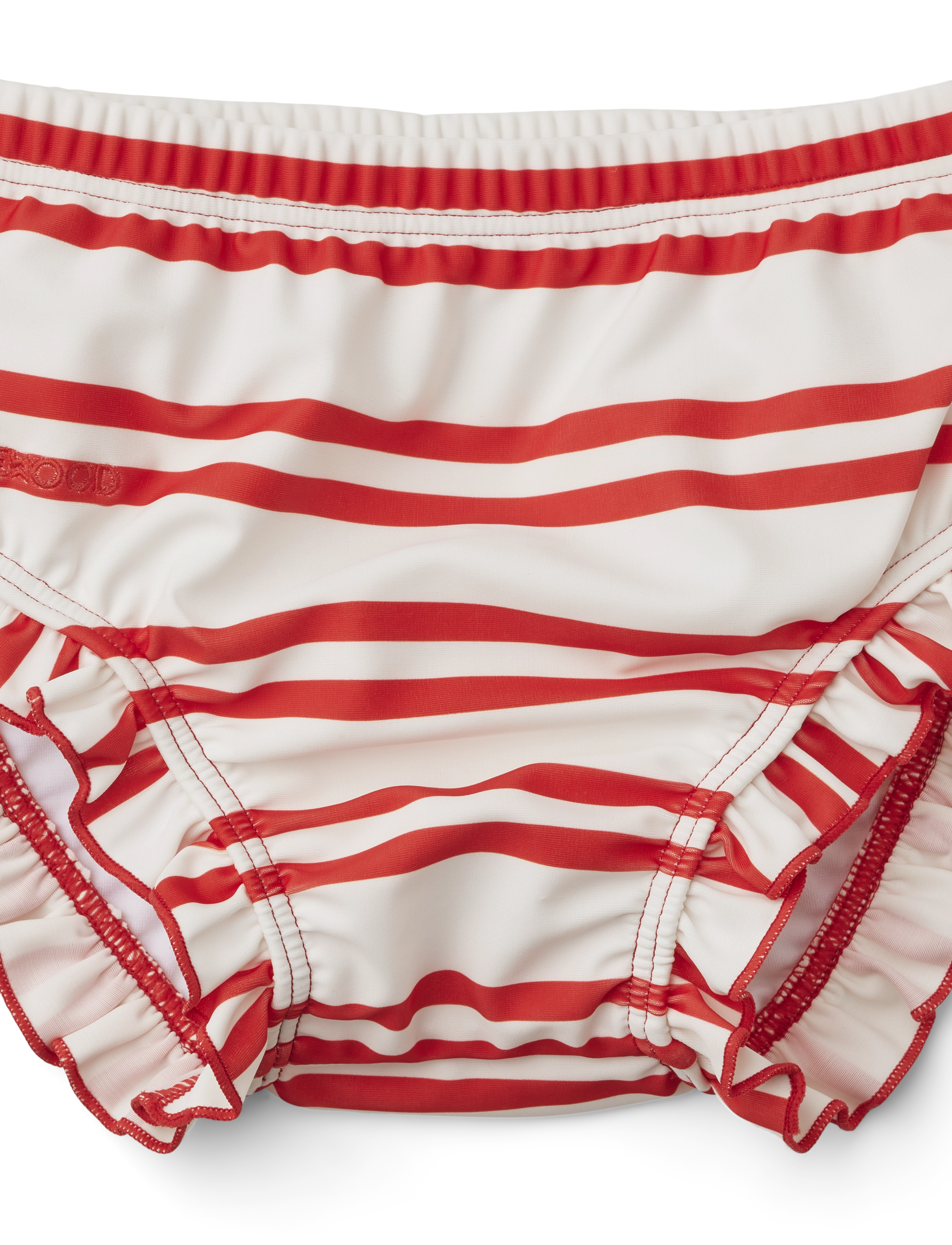 STRIPE: CREME DE LA CREME / APPLE RED