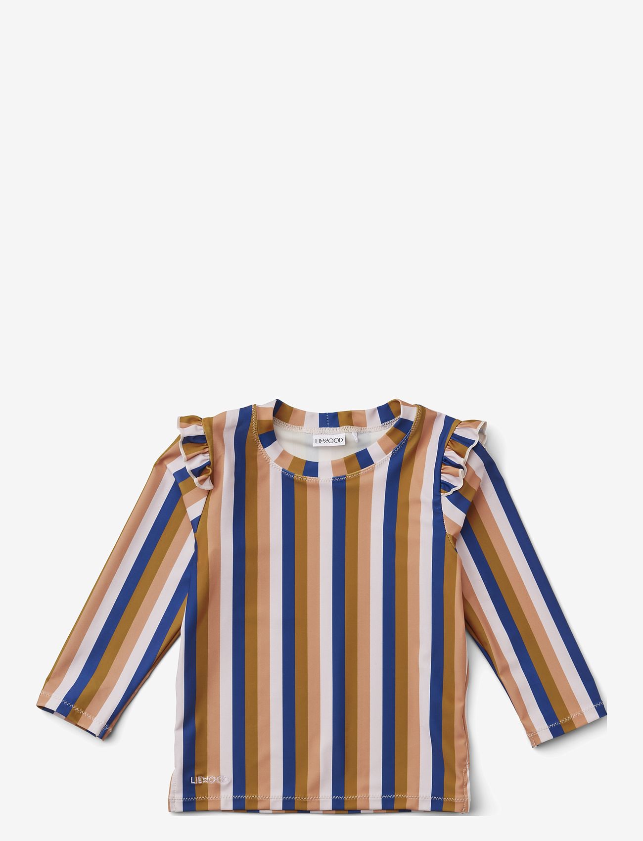 Liewood - Tenley swim tee - badtoppar - stripe: light lavender multi mix - 0