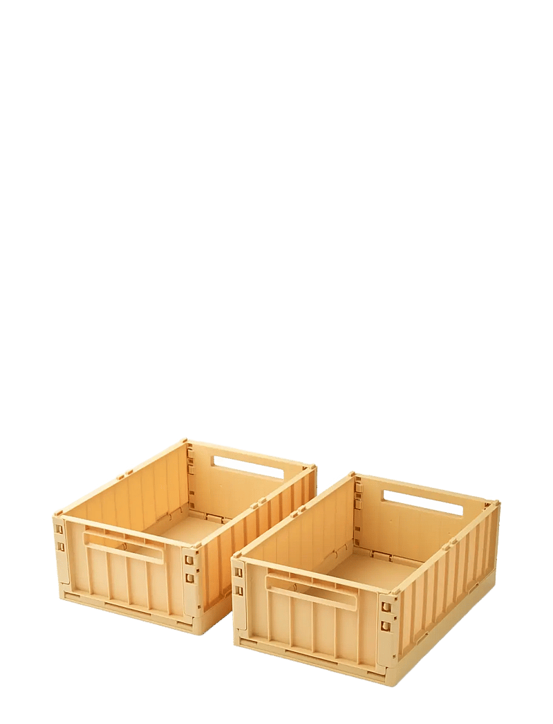 Liewood - Weston Storage Box M 2-pack - storage boxes - lemon yellow - 1