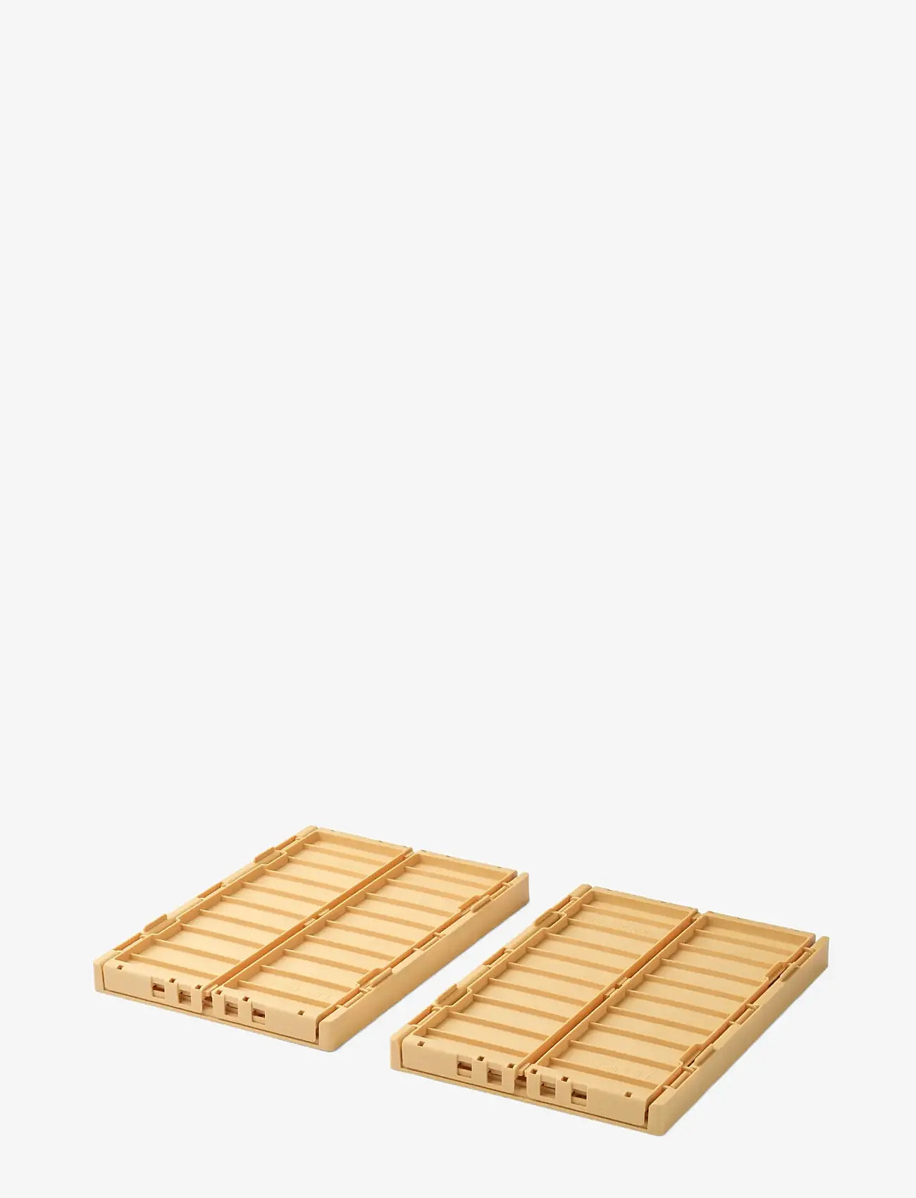 Liewood - Weston Storage Box M 2-pack - storage boxes - lemon yellow - 2