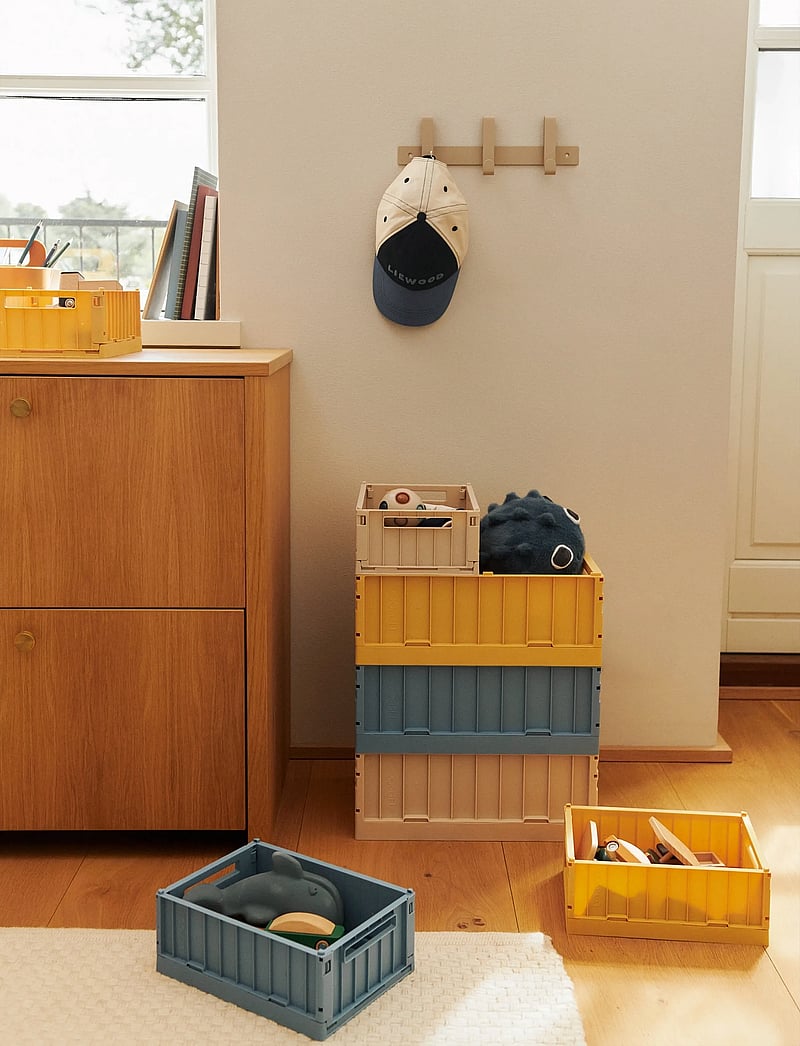 Liewood - Weston Storage Box M 2-pack - storage boxes - lemon yellow - 0