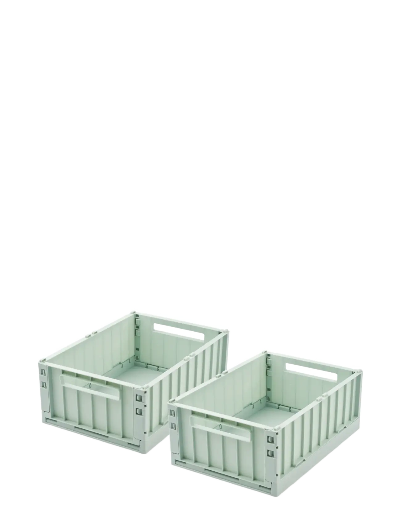 Liewood Weston Storage Box M 2-pack - Liewood - LIGHT PEPPERMINT / green