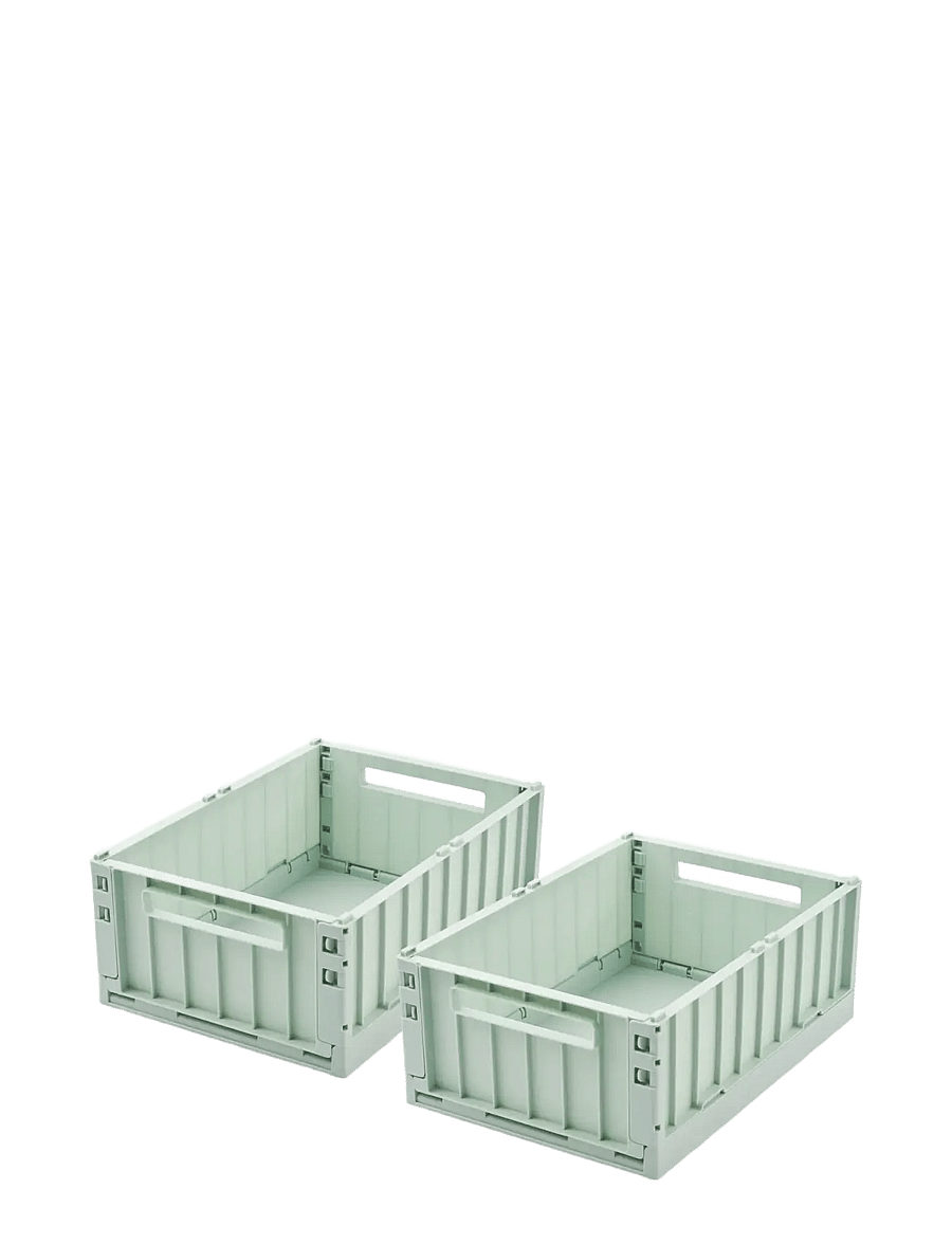 Liewood - Weston Storage Box M 2-pack - storage boxes - light peppermint - 0