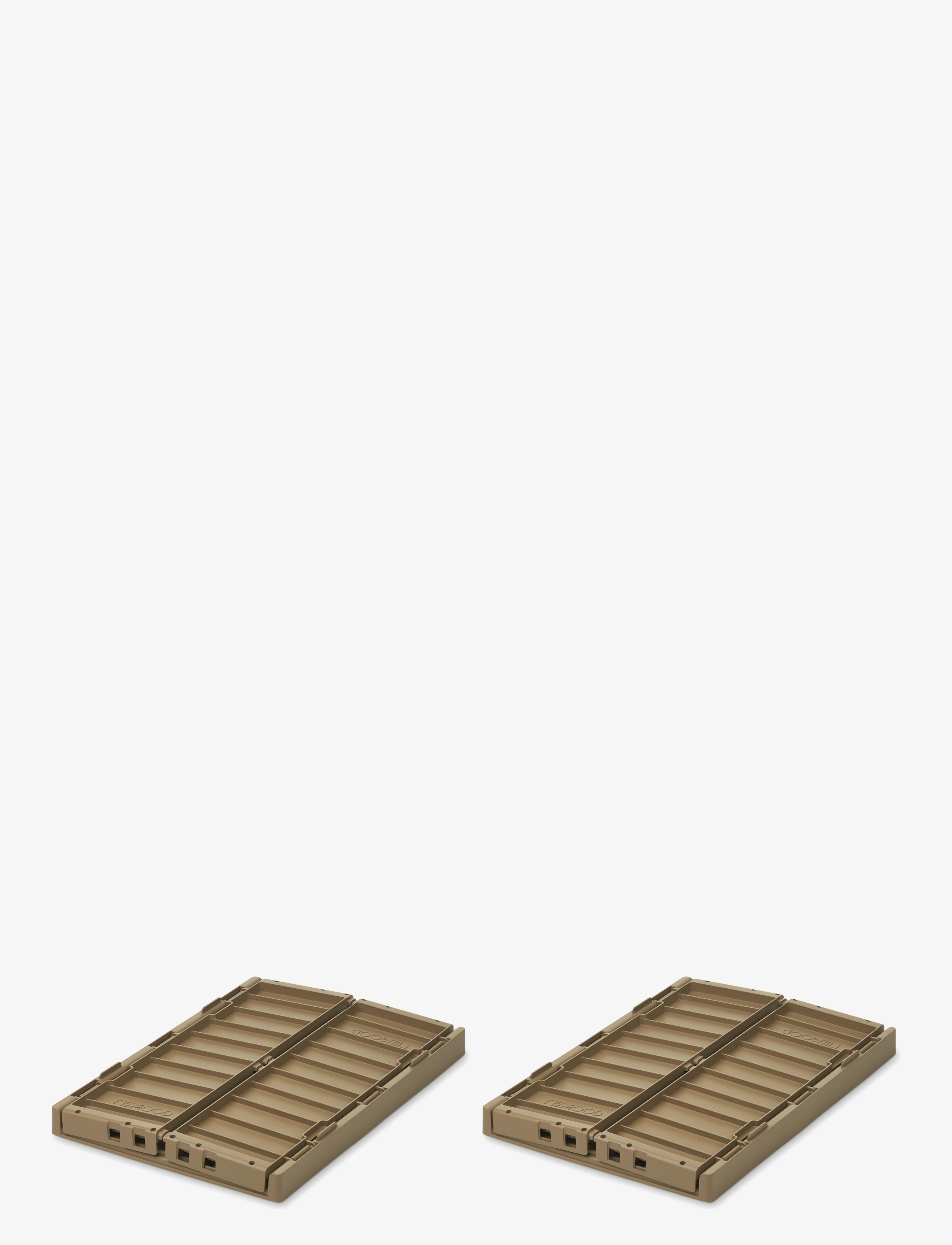 Liewood - Weston Storage Box M 2-pack - säilytyslaatikot - oat - 2