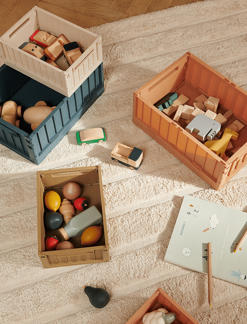 Liewood - Weston Storage Box M 2-pack - opbevaringskasser - sandy - 5