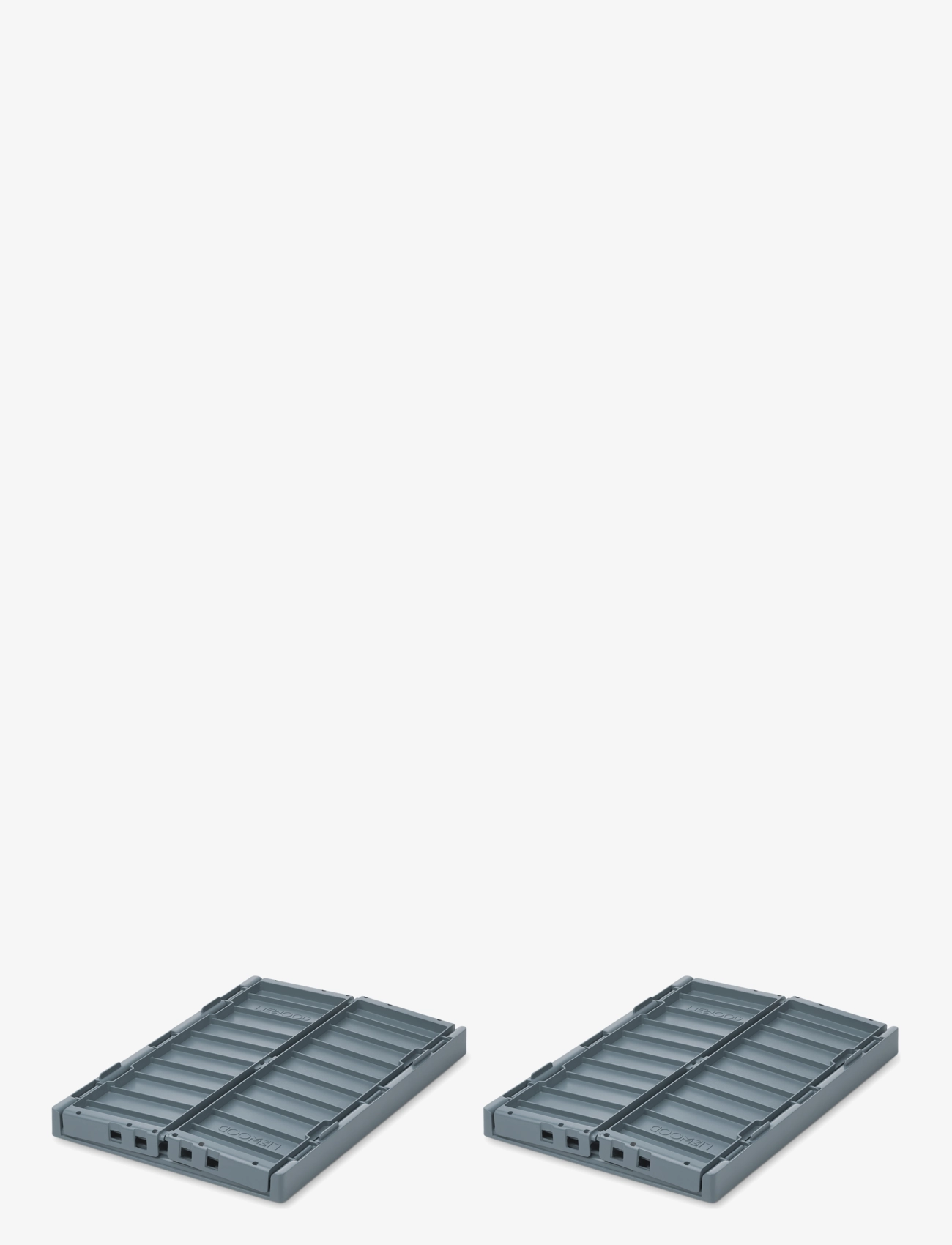 Liewood - Weston Storage Box M 2-pack - förvaringslådor - whale blue - 2