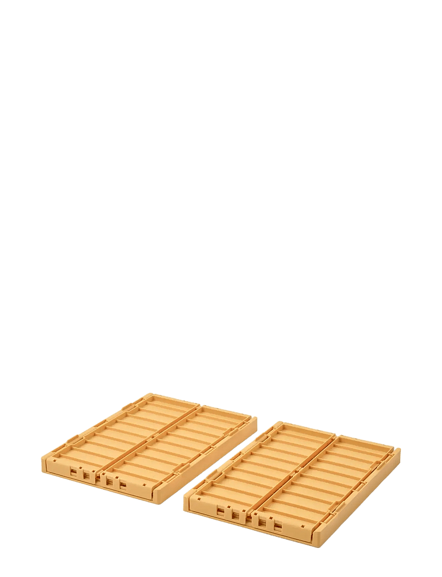 Liewood - Weston Storage Box M 2-pack - aufbewahrungsboxen - yuzu - 1