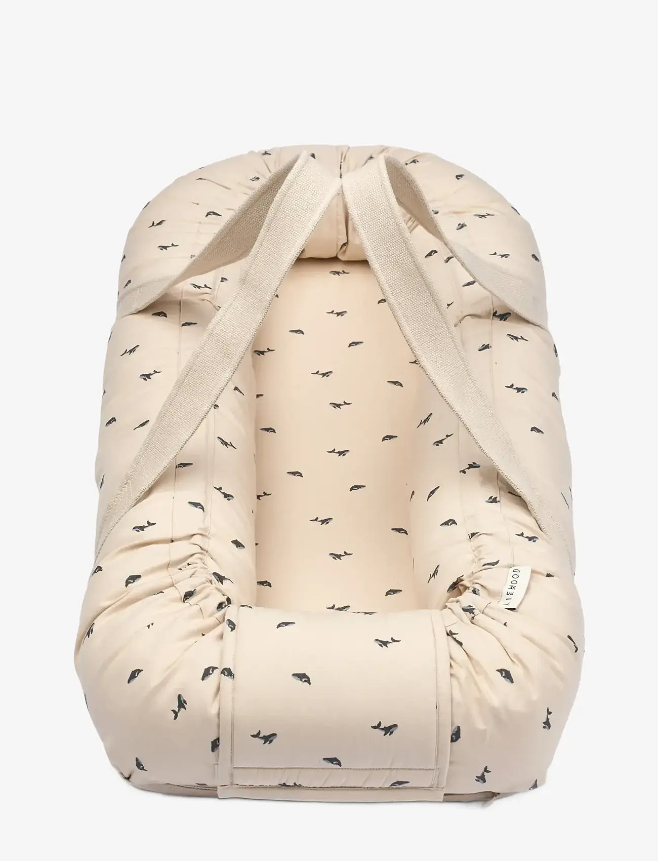 Liewood - Gro Printed Babylift - babynests - mini whale / sandy - 1